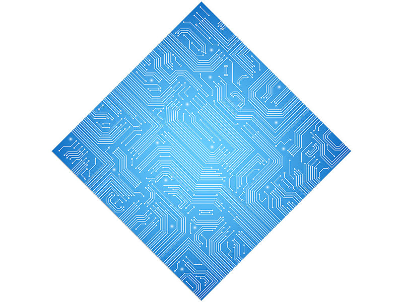 Perfect Blue Technology Vinyl Wrap Pattern~Rwraps Series 914 Digitally Printed Vinyl Wrap~0