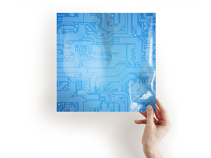 Perfect Blue Technology Vinyl Wraps~Rwraps Series 914 Digitally Printed Vinyl Wrap~1
