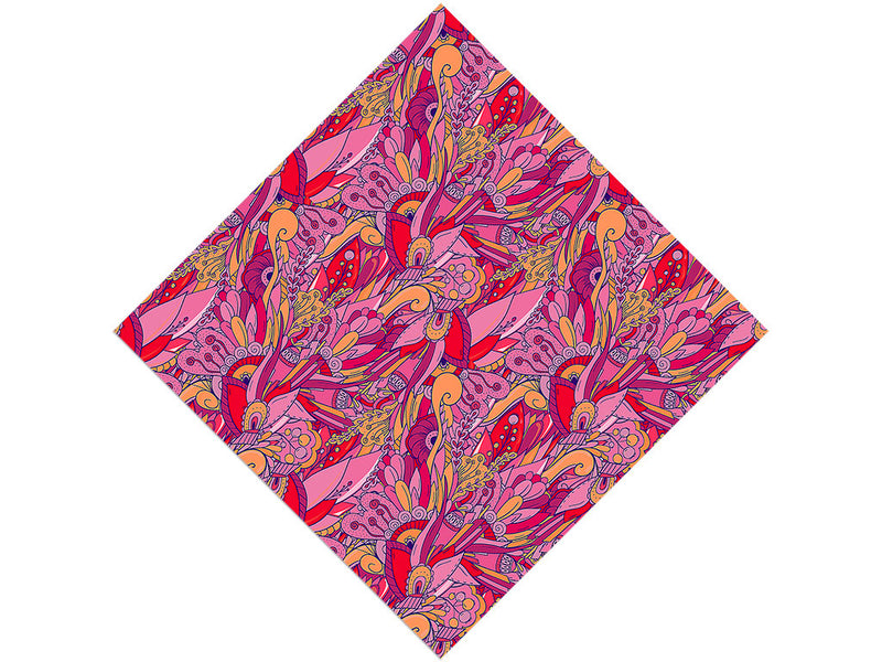 Persephones Pomegranate Floral Vinyl Wrap Pattern