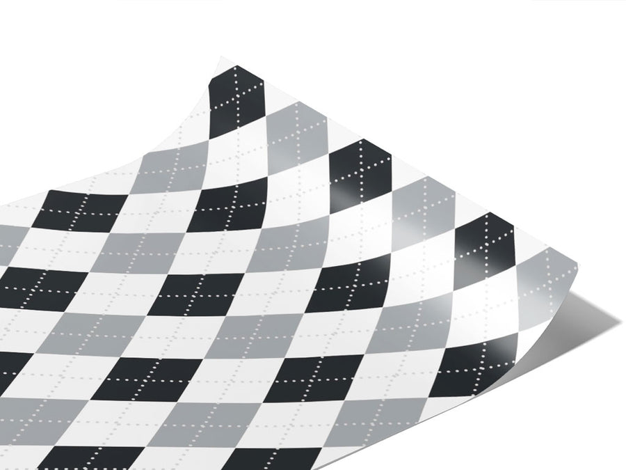 Pesky Pebbles Argyle Vinyl Wraps~Rwraps Series 914 Digitally Printed Vinyl Wrap~0