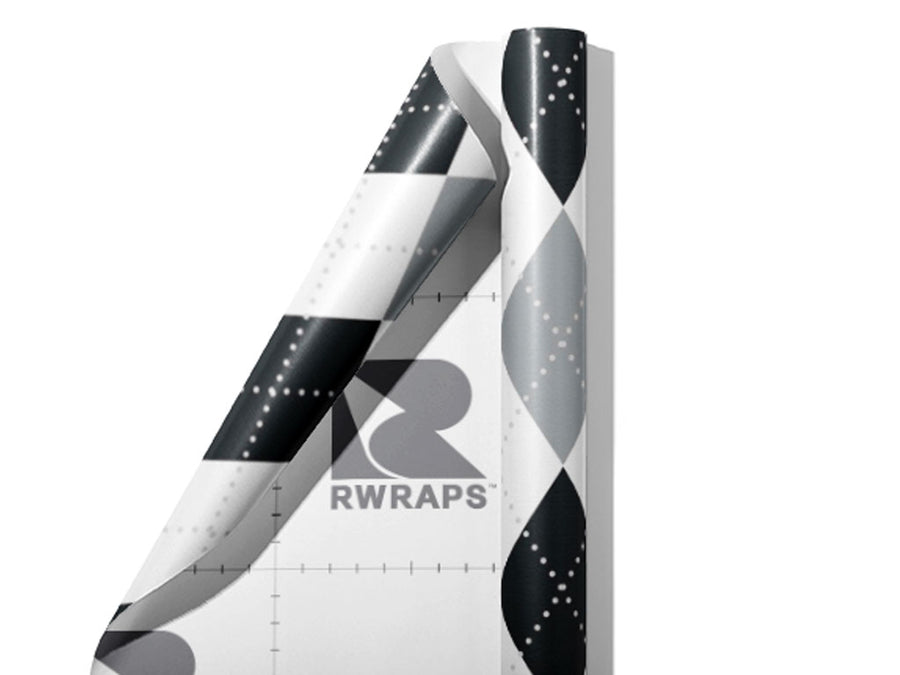 Pesky Pebbles Argyle Wrap Film Sheets~Rwraps Series 914 Pesky Pebbles Argyle Scrolled Sheet~3