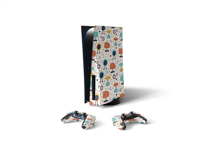pet tv science fiction Sony PS5 DIY Skin