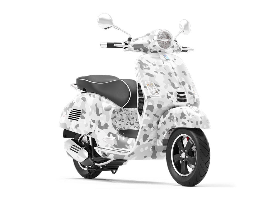 Pewter Salt Camouflage Vespa Scooter Wrap Film