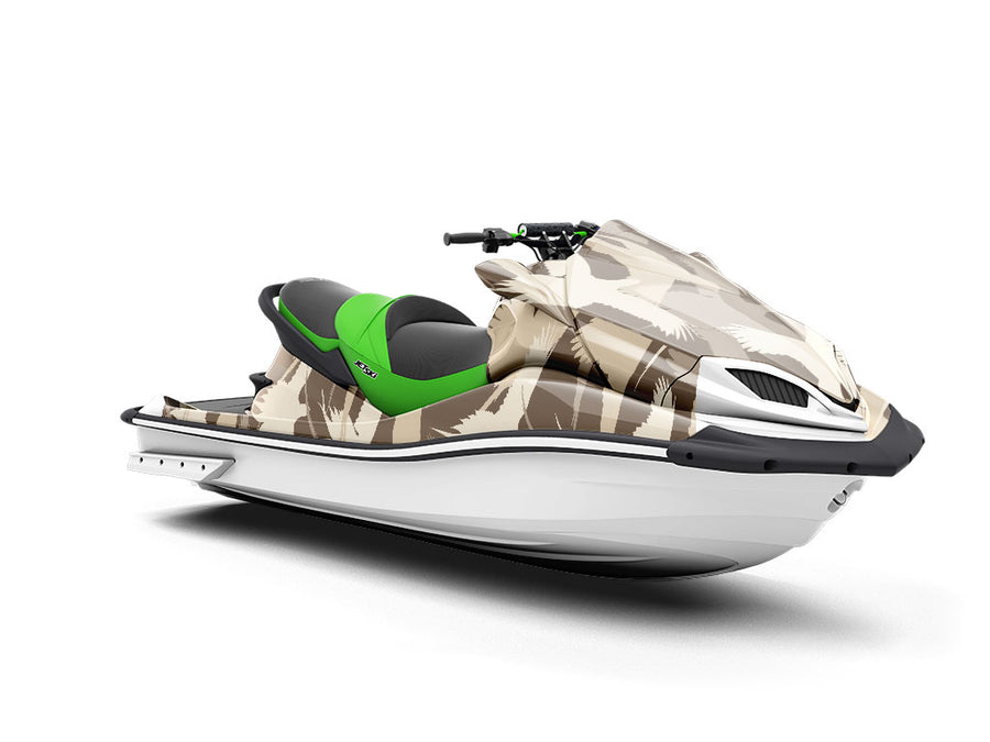 Pheasant Silhouette Camouflage Jet Ski Vinyl Customized Wrap