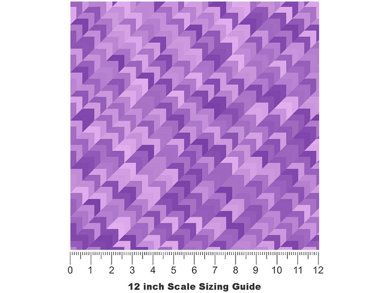 Phoenician Dye Abstract Vinyl Film Pattern Size 12 inch Scale~Rwraps Phoenician Dye Abstract Sizing Chart~2