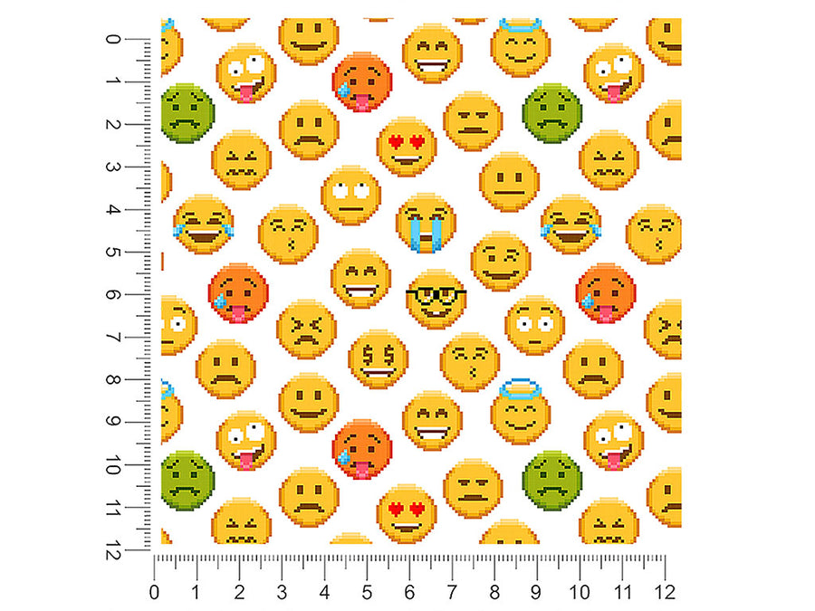 phone rip emoji 1ft x 1ft Craft Sheets