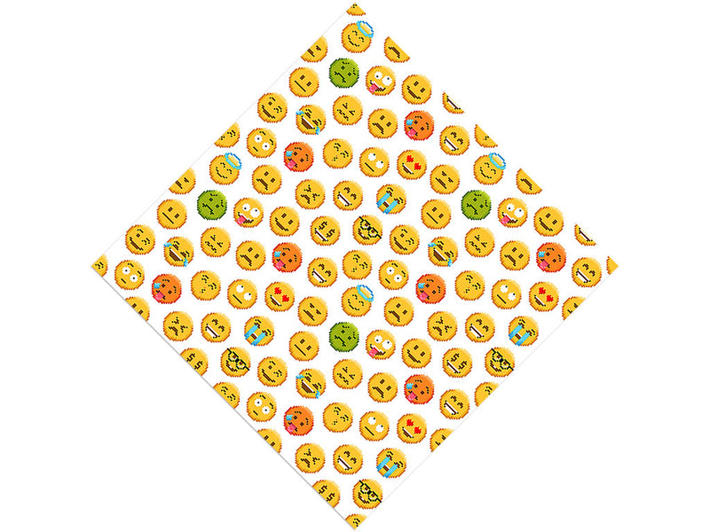 Phone Rip Emoji Vinyl Wrap Pattern