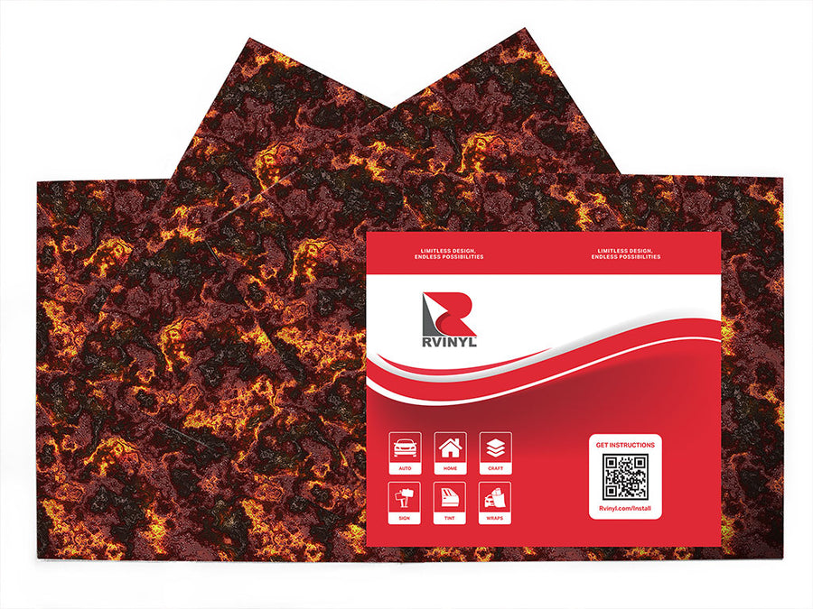 phreatomagmatic lava Craft Vinyl Sheet Pack