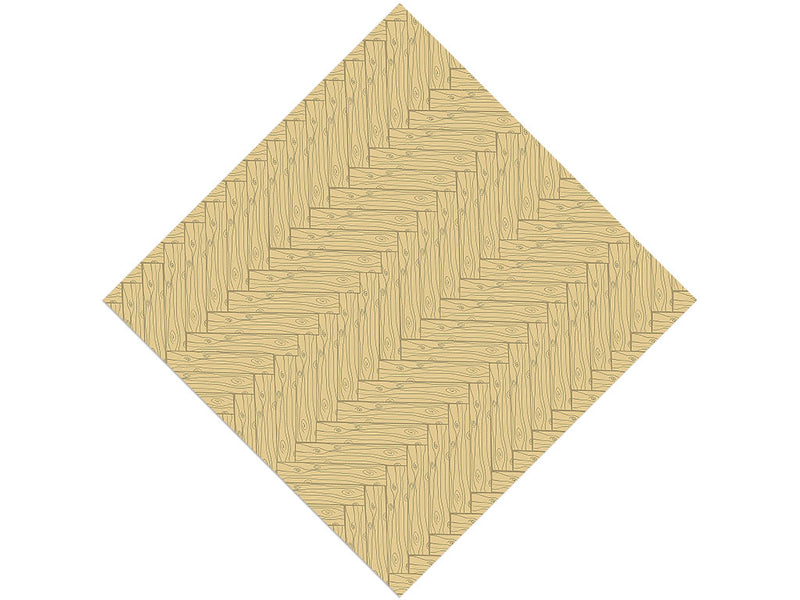 Pickled Oak Stain Wooden Parquet Vinyl Wrap Pattern