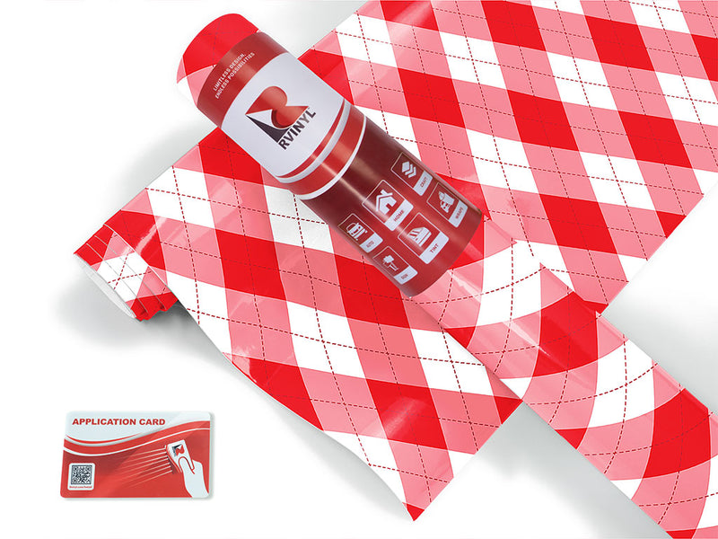 picnic date argyle Craft Vinyl Roll