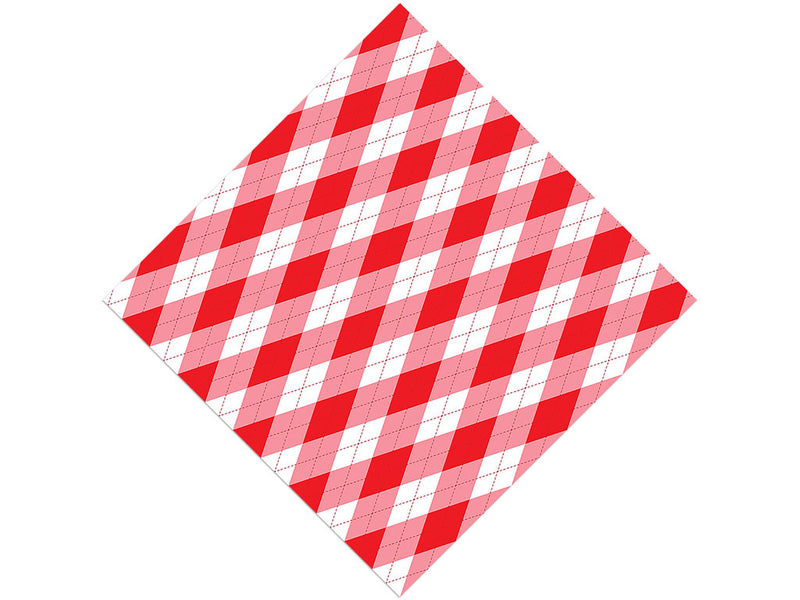 Picnic Date Argyle Vinyl Wrap Pattern