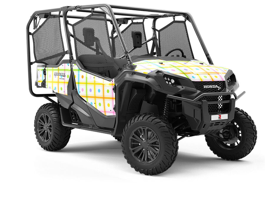 Picnic Date Polka Dot Utility Vehicle Vinyl Wrap