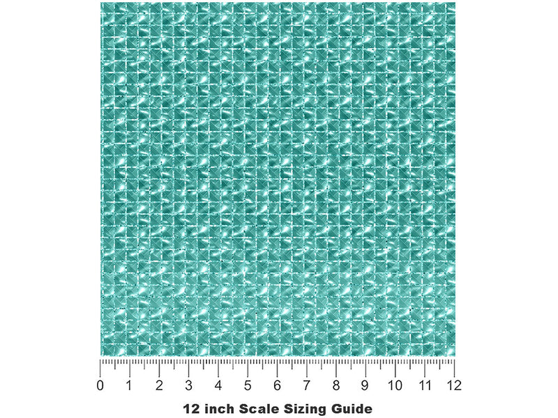Pilot Mountain Gemstone Vinyl Film Pattern Size 12 inch Scale~Rwraps Pilot Mountain Gemstone Sizing Chart~2