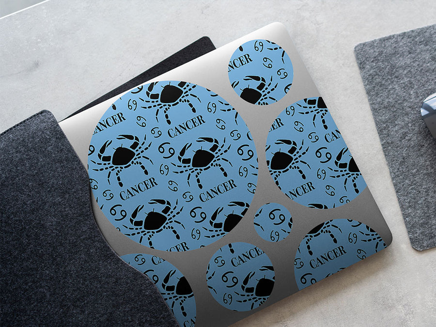 pinching crabs astrology DIY Laptop Stickers
