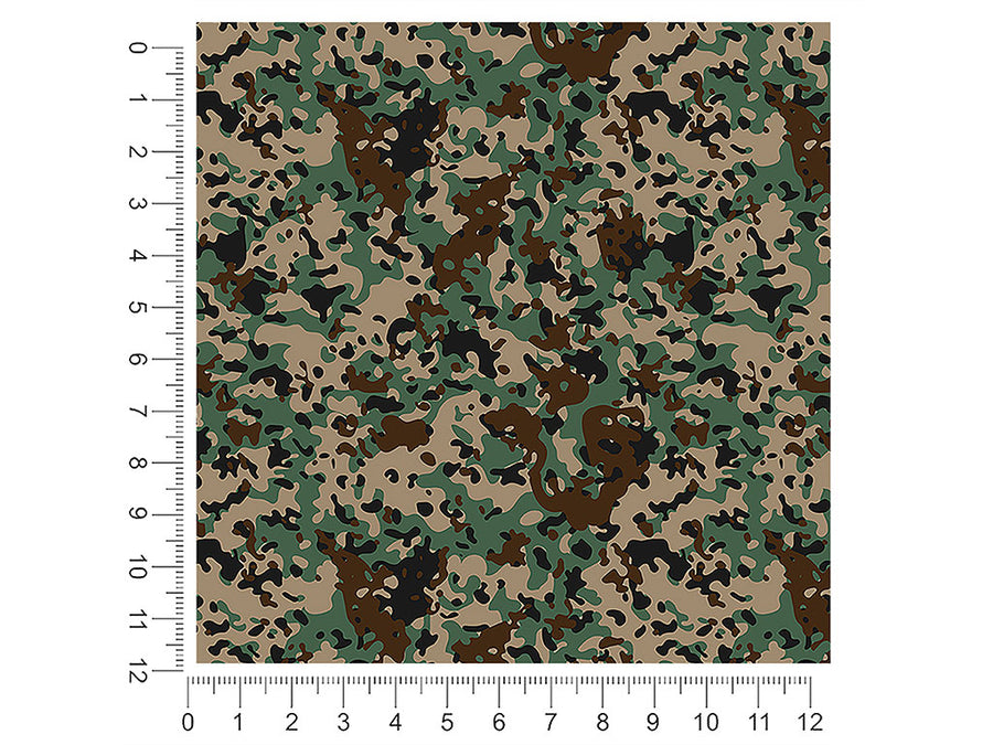 pine puzzle camouflage 1ft x 1ft Craft Sheets