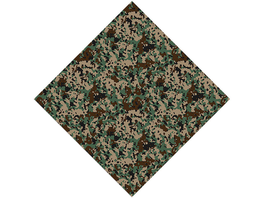 Pine Puzzle Camouflage Vinyl Wrap Pattern