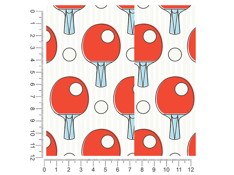 ping pong sport 1ft x 1ft Craft Sheets