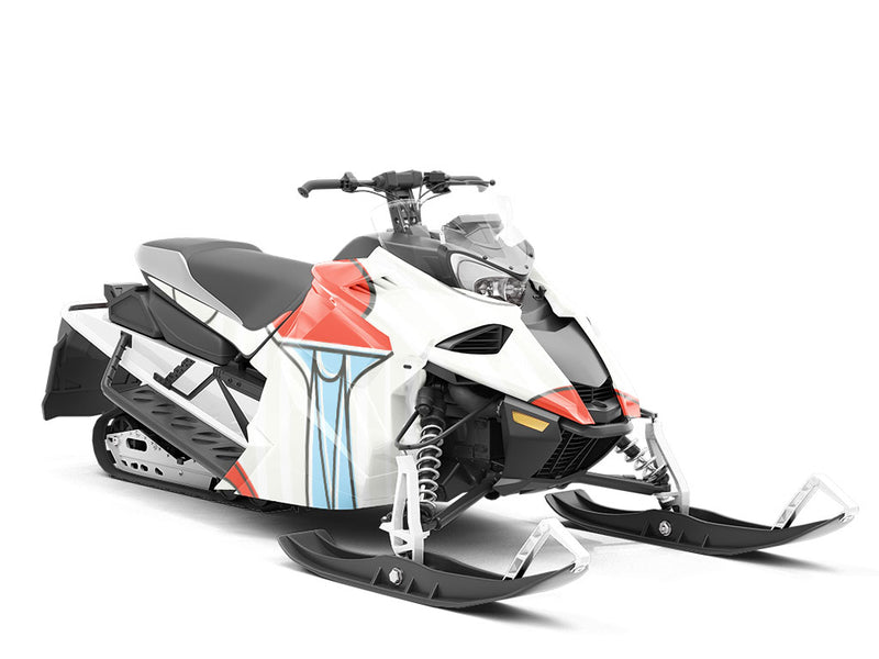 Ping Pong Sport Custom Wrapped Snowmobile