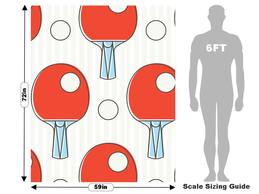 Ping Pong Sport Vehicle Wrap Scale~Rwraps Series 914 Ping Pong Sport Measurements~1
