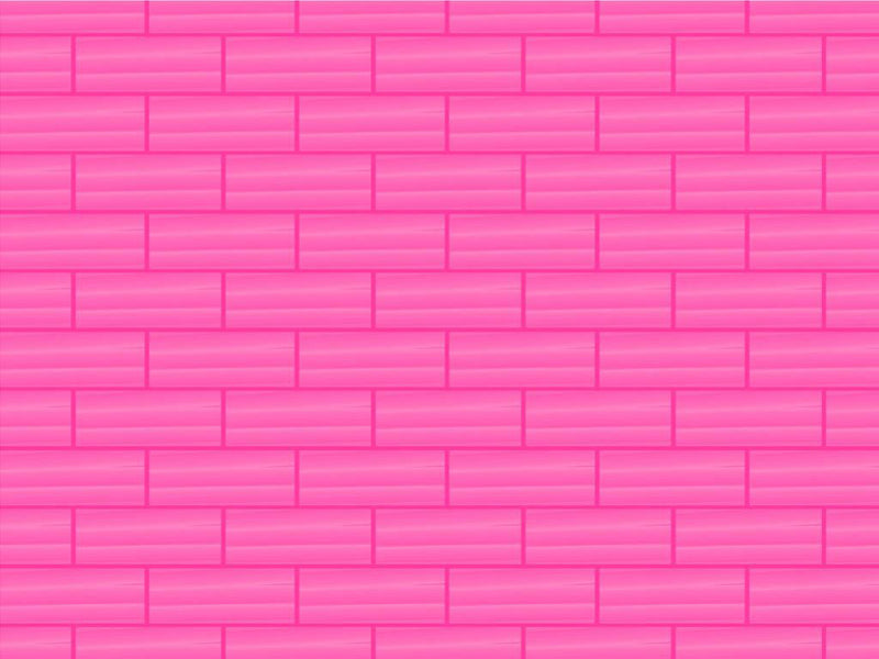 Pink Brick Vinyl Wrap Pattern~Rwraps Series 914 Digitally Printed Vinyl Wrap~0
