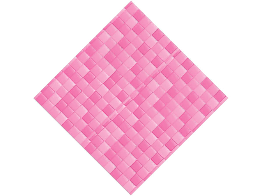 Pink Tile Vinyl Wrap Pattern