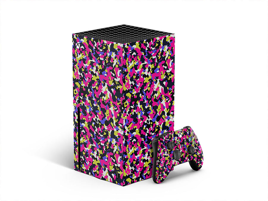 pink confetti camouflage XBOX DIY Decal