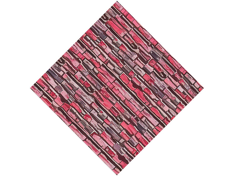 Pink Brick Vinyl Wrap Pattern