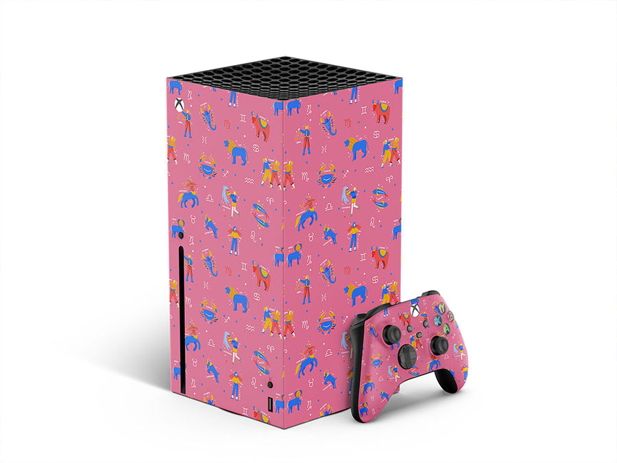 pink friends astrology XBOX DIY Decal