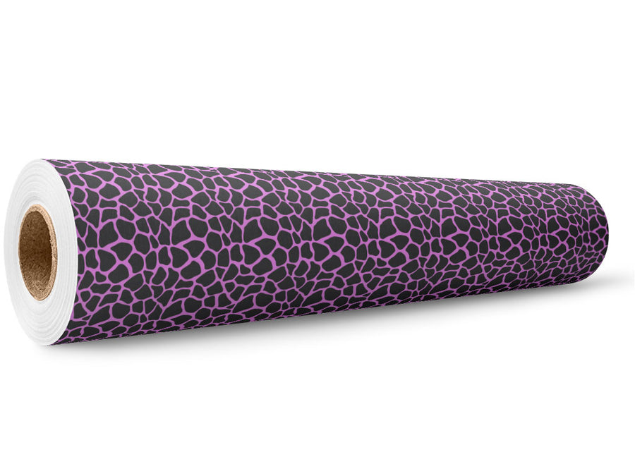 Pink Giraffe Wrap Film Wholesale Roll~Rwraps Series 914 Digitally Printed Vinyl Roll~6