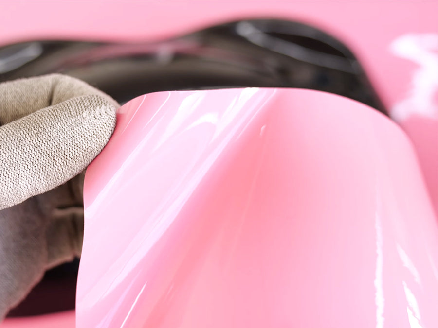 Rwraps Pink Gloss Film~Rwraps Pink Gloss Vinyl Liner~1