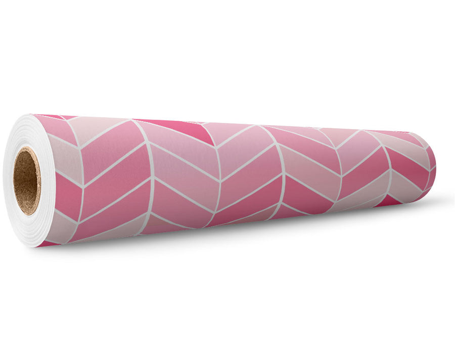 Pink Brick Wrap Film Wholesale Roll~Rwraps Series 914 Digitally Printed Vinyl Roll~5