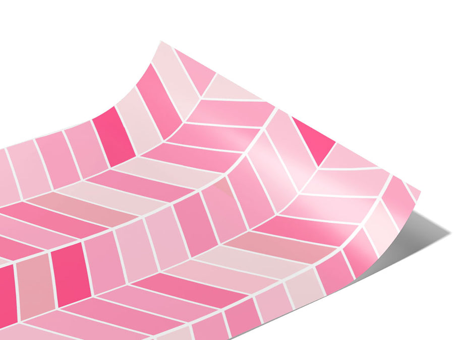 Pink Brick Vinyl Wraps~Rwraps Series 914 Digitally Printed Vinyl Wrap~1