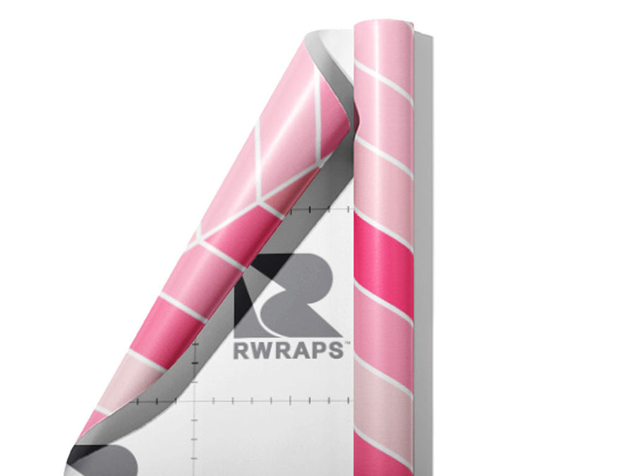 Pink Brick Wrap Film Sheets~Rwraps Series 914 Pink Brick Scrolled Sheet~4