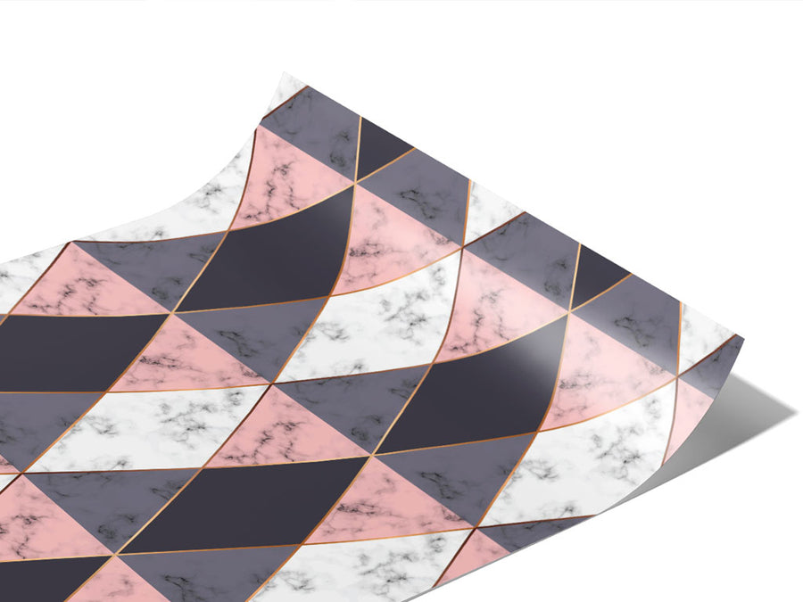 Pink Hourglass Tile Vinyl Wraps~Rwraps Series 914 Digitally Printed Vinyl Wrap~1