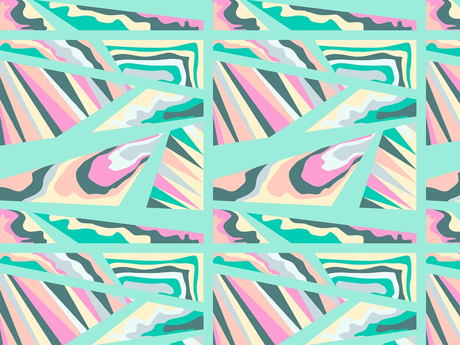 Pink Invader Mosaic Vinyl Wrap Pattern~Rwraps Series 914 Digitally Printed Vinyl Wrap~0