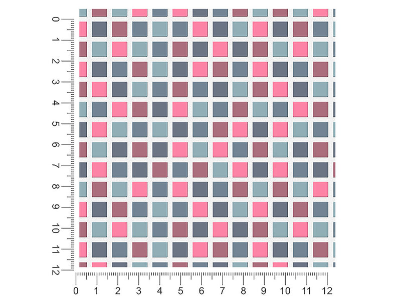 pink jambalaya mosaic 1ft x 1ft Craft Sheets