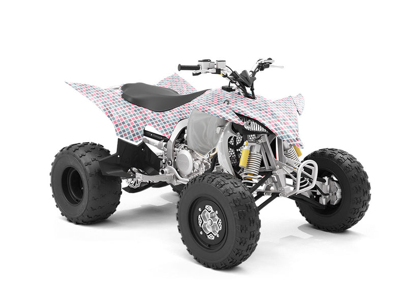 Pink Jambalaya Mosaic ATV Wrapping Vinyl