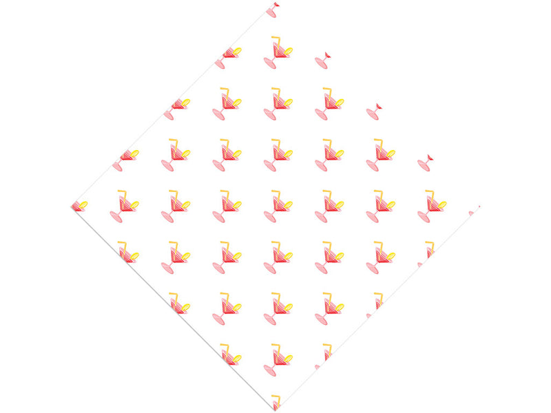 Pink Lemon Alcohol Vinyl Wrap Pattern