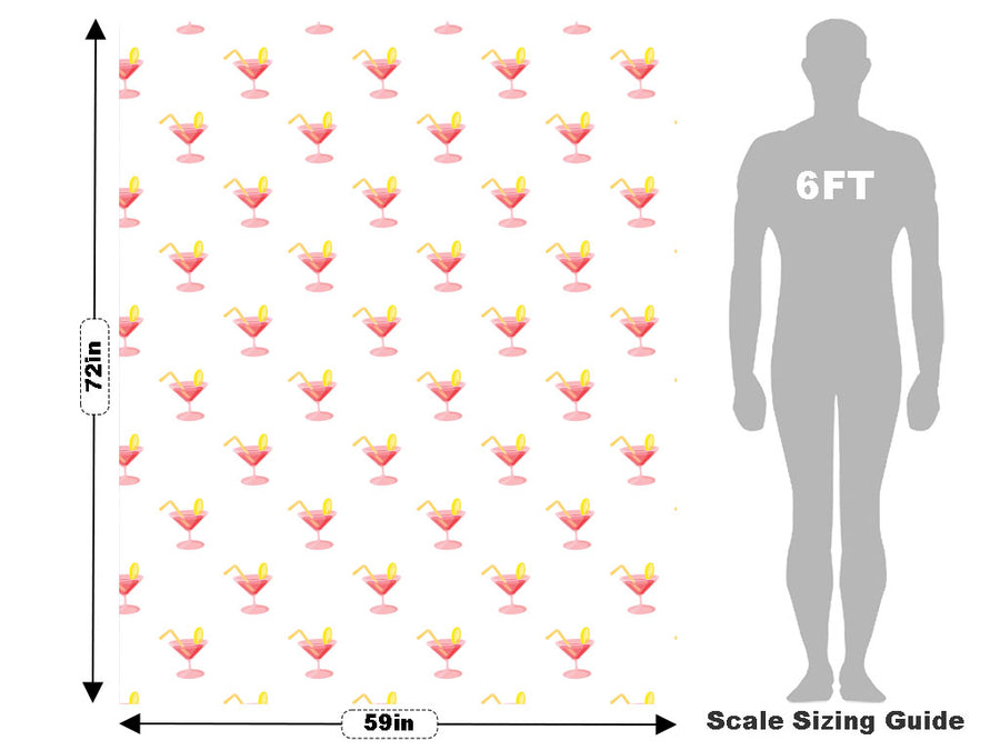 Pink Lemon Alcohol Vehicle Wrap Scale~Rwraps Series 914 Pink Lemon Alcohol Measurements~1