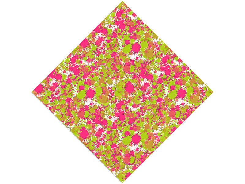 Pink Lemonade Paint Splatter Vinyl Wrap Pattern
