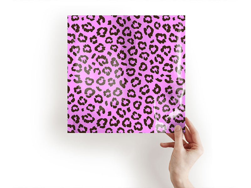 pink leopard animal print Craft Sheets