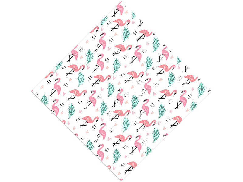 Pink Love Birds Vinyl Wrap Pattern
