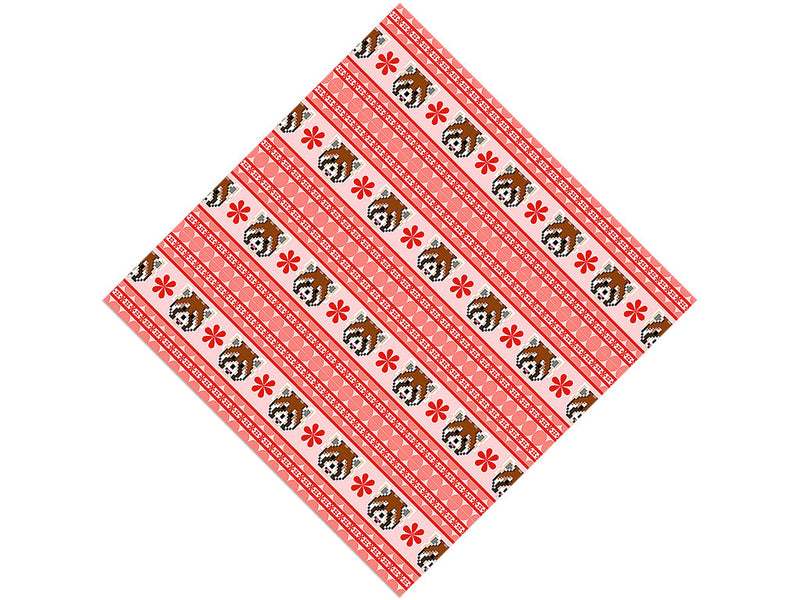 Pink Pixels Animal Vinyl Wrap Pattern