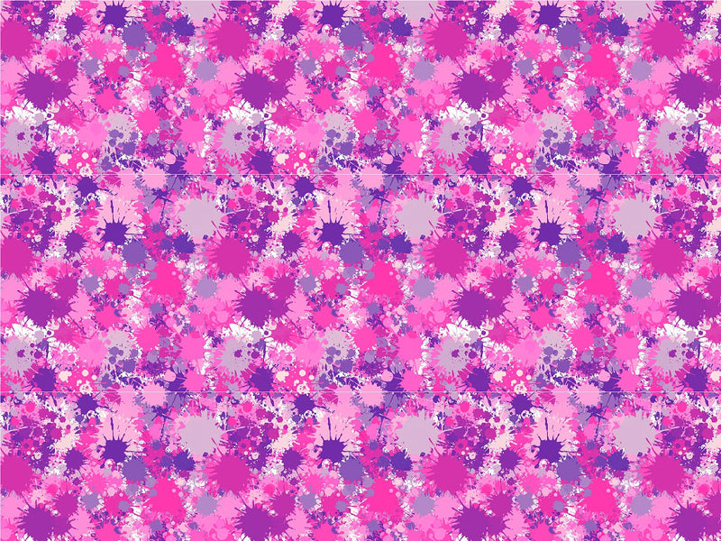 Pink Power Paint Splatter Vinyl Wrap Pattern~Rwraps Series 914 Digitally Printed Vinyl Wrap~0