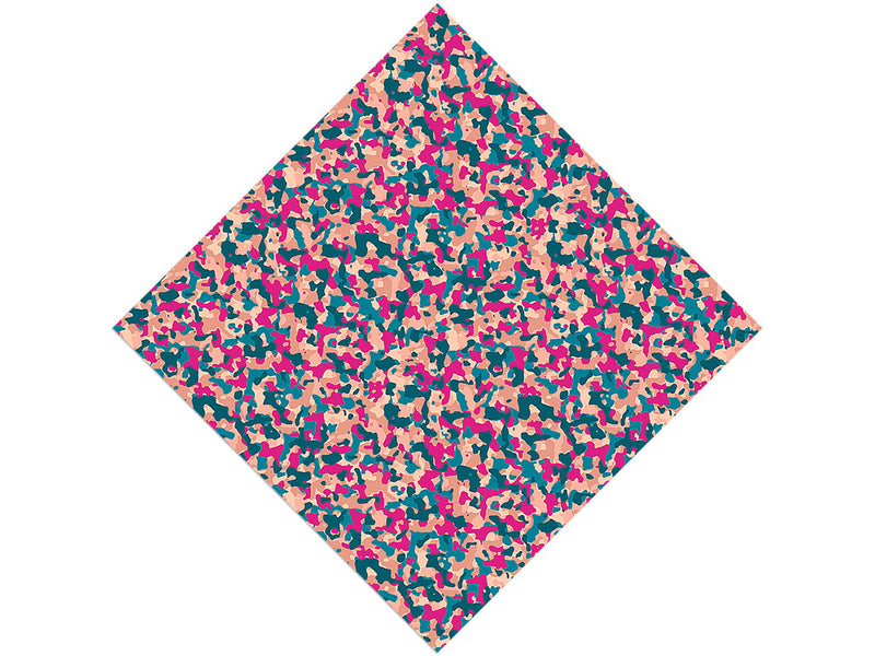 Pink Shrapnel Camouflage Vinyl Wrap Pattern