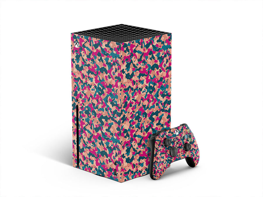 pink shrapnel camouflage XBOX DIY Decal