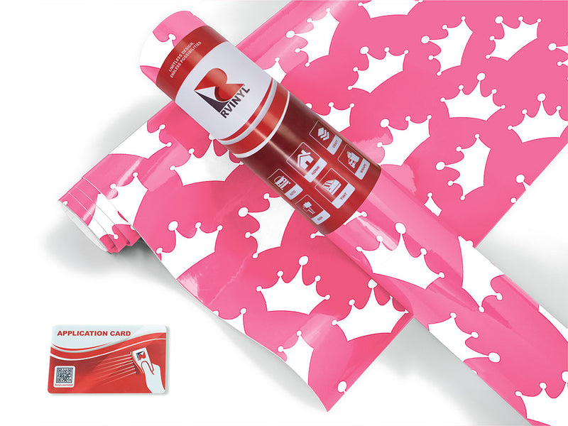 pink tiaras fantasy Craft Vinyl Roll