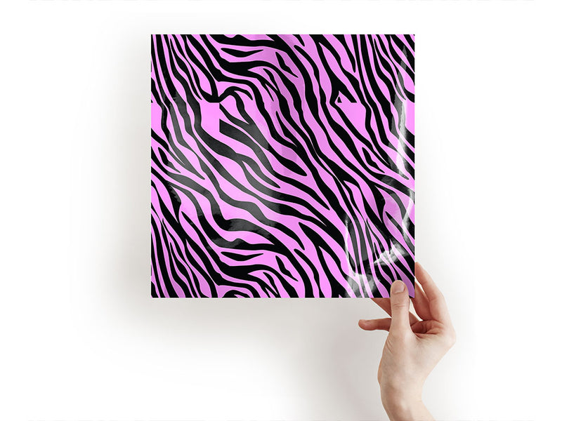 pink tiger animal print Craft Sheets