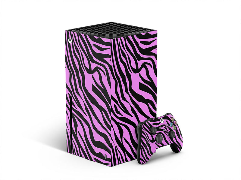 pink tiger animal print XBOX DIY Decal