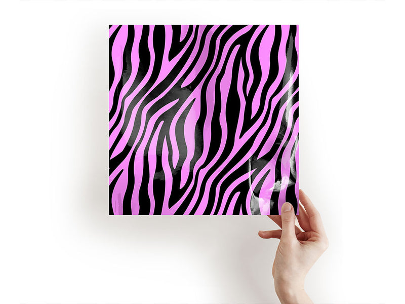 pink zebra animal print Craft Sheets